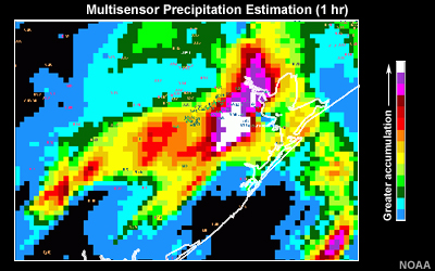 Multisensor Precipitation Estimation Data (1hr)