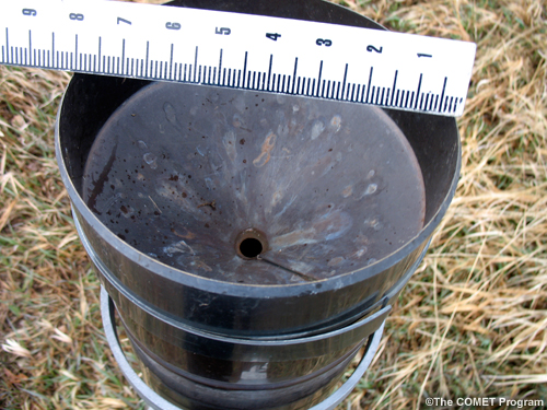 8 inch rain gauge